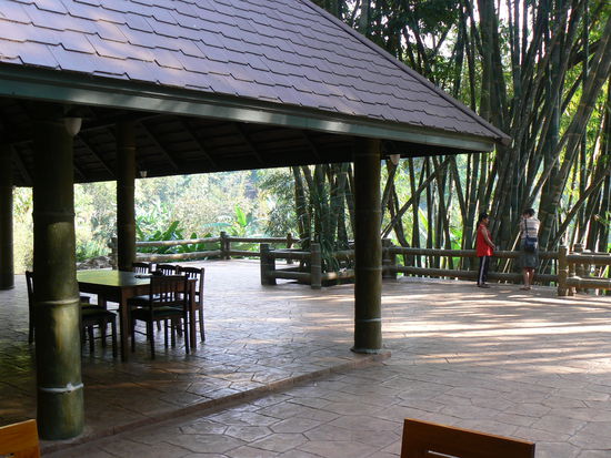 Eine Ausstellung über den Anbau und die Verwendung von Bambus in TH. Führung war auf Thai.