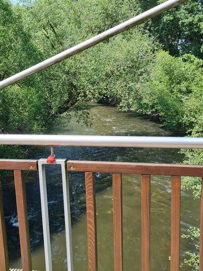 Der MAIN nach der Brücke.