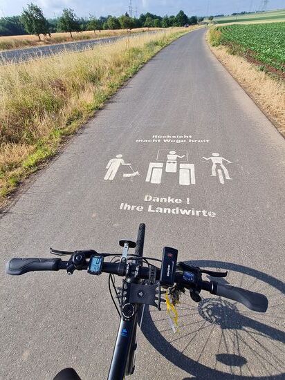 Rücksicht macht Wege breit