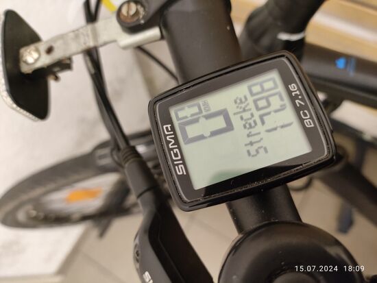 Bescheidene Tagesstrecke, war aber so geplant.