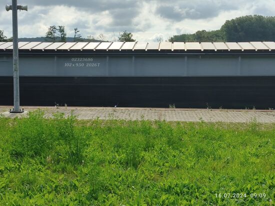 Registrierungsnummer (oben) und Länge, Breite, Tonnage der GMS "Allure".
Tiefgang und Leistung habe ich aus einer weit verbreiteten Suchmaschine "geg...".