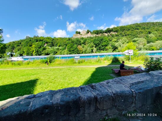 Die Bandolino will einfach nicht auf das Bild passen.