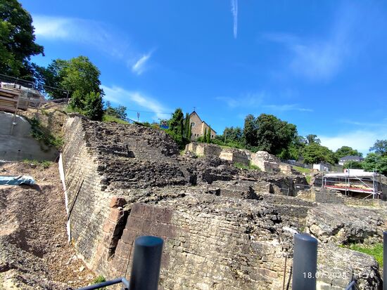 Die Ausgrabungsstätte "Römisches Theater"