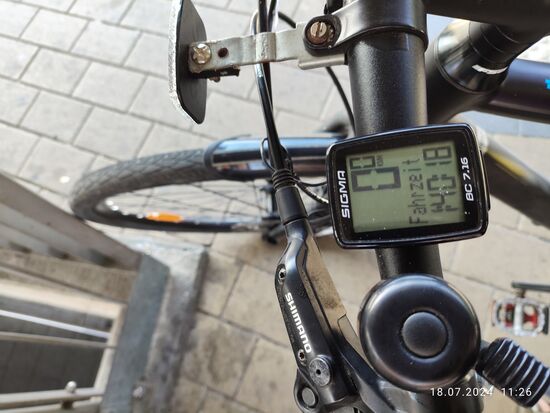 Netto-Fahrzeit: 1 Stunde und 40 Minuten