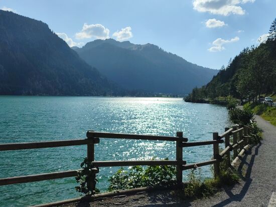 Blick zurück vom östlichen Ende.