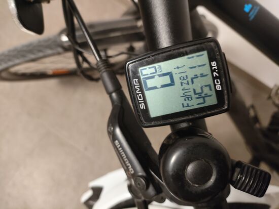 Netto-Fahrzeit ohne Pausen.