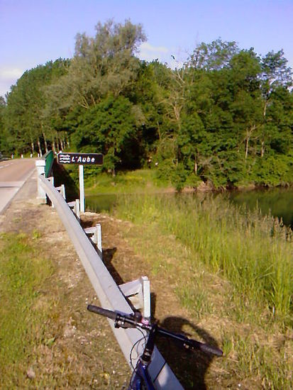 Brücke über die Aube