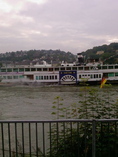 Schaufelraddampfer "Goethe"