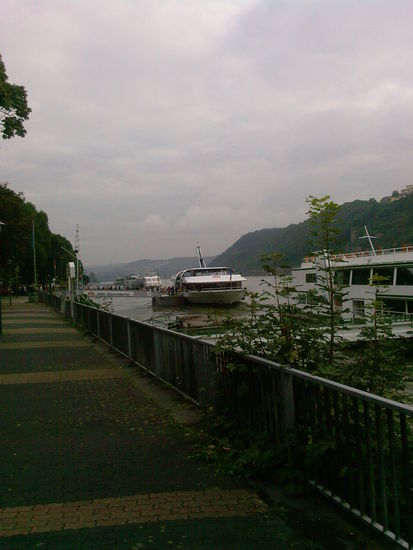 Schiffsanleger Koblenz am Rhein