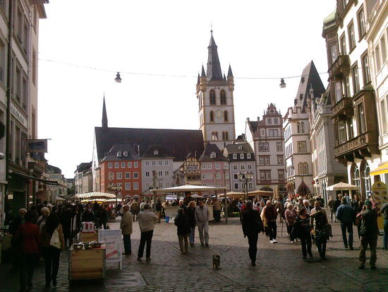 Fussgängerzone in Trier