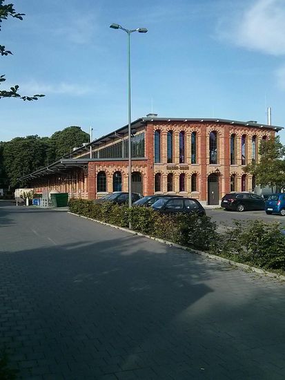 Die schmucke Fassade vom "Hasen-Bräu" in Augsburg