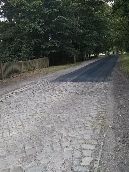Oberbauwechsel - aber nur für gut 200 m.