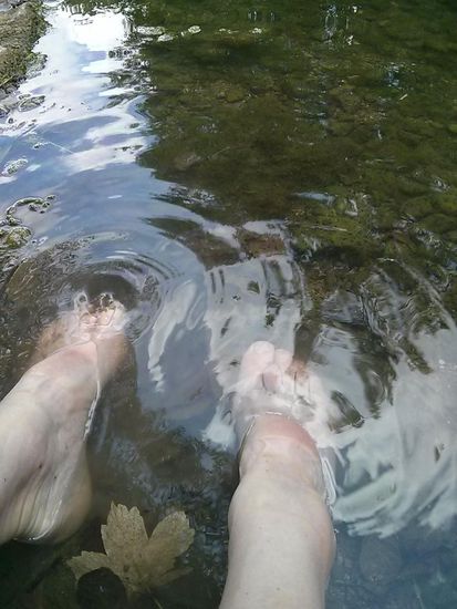 mit der selben Prozedur wie am Main bei Gemünden