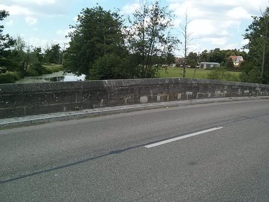 Brücke über die Altmühl in Leutershausen
