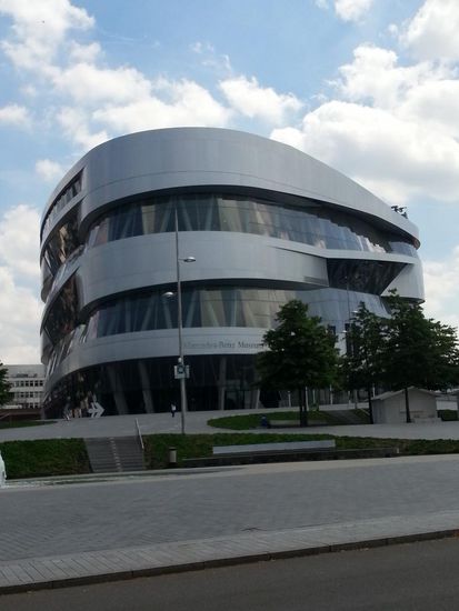 Zwischenzeitlich das Mercedes-Benz Museum