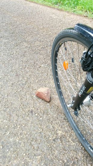 Natürlicher Steinschlag !