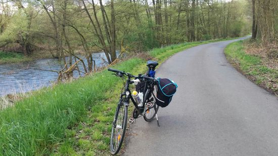 Auf dem Nahetal-Radweg