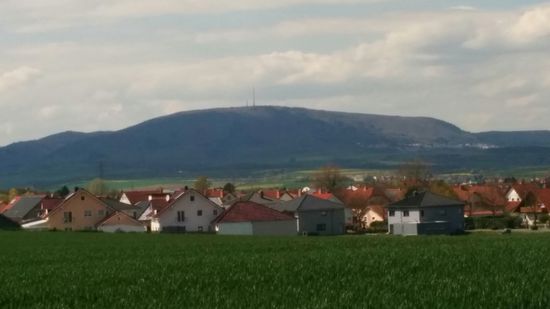 In der Vergrößerung ist der Fernsehturm sichtbar