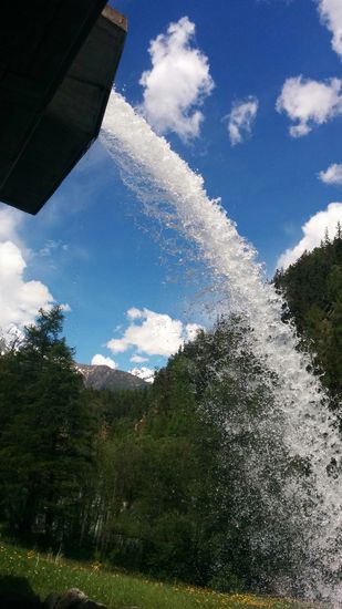 Von einer Sprungschanze?