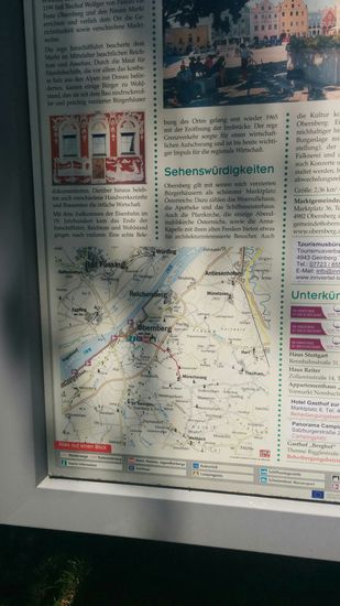 Obernberg liegt gegenüber Bad Füssing.
