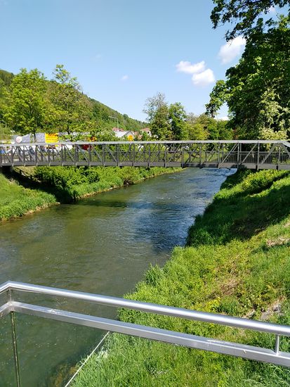 Bei Oberndorf flußabwärts,