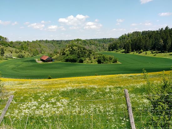 Interessante Geländeformation unweit von Rottweil