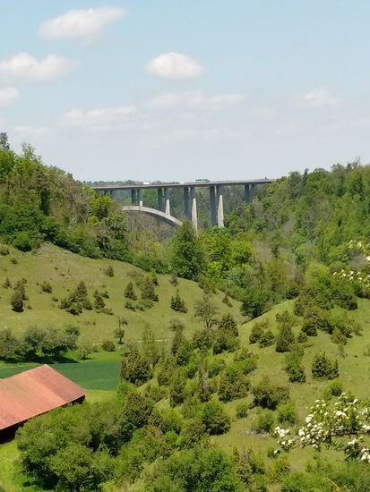 Ein letztes Mal die Neckarburgbrücke