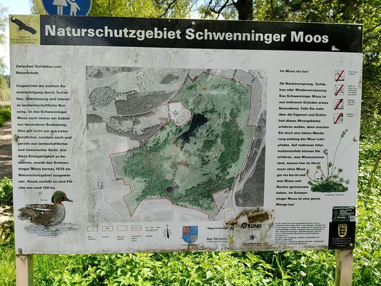 Um den Neckar wirklich maximal zu komplettieren, folgt noch die Fahrt ins Schwenninger Moos zwischen Schwenningen und Bad Dürrheim.