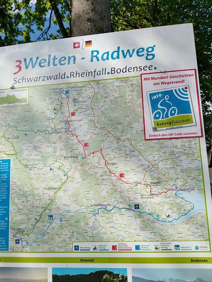 Ich trage deswegen aber keinen Streit aus - weder mit mir, geschweige denn mit anderen Leuten. Ich habe ganz einfach alle Optionen genützt, um den Werdegang des Neckars zu erfahren.
Nachdem dies geschehen ist, besinne ich mich auf das ergänzende Tourvorhaben "Junge Donau".