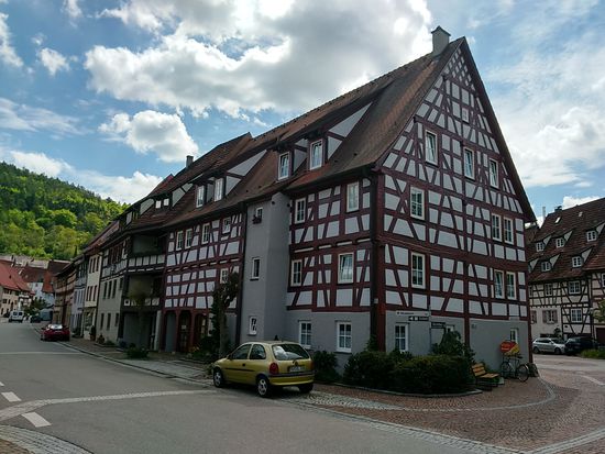 Imposante Fachwerkskonstruktionen in Fridingen