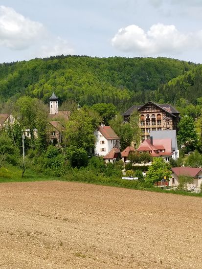 Letzter Blick auf Beuron