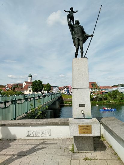 Laiz, der erste Ortsteil von Sigmaringen wird passiert.