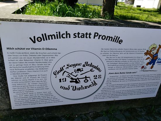 Am oberen Ende der vorher beschriebenen Steigung sozusagen wahre Worte ! 