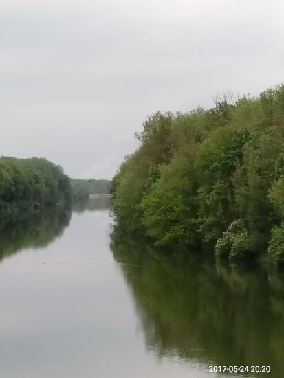 Hier und mit den folgenden Bildern noch die letzten Blicke auf die Donau von der Leipheimer Brücke.