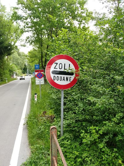Kurz vor der Rückkehr nach Austria.