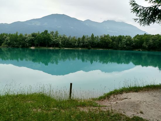 An einem früheren Baggersee.