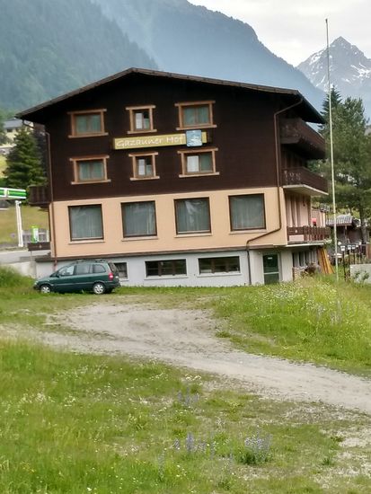 Meine Unterkunft auf den morgigen Tag, der "Gazauner Hof".