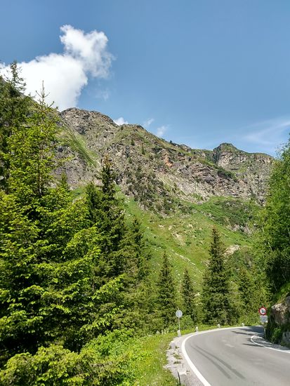 Am Ende der Schiebeeinlage ein kurzer Blick zurück.