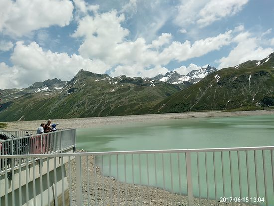 Das östliche Stausee-Ende.