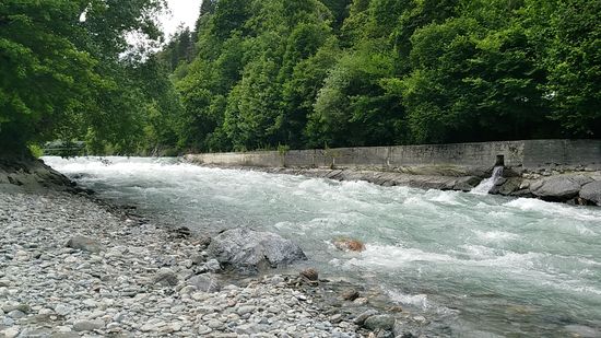 Die Sanna auf ihren letzten Metern.