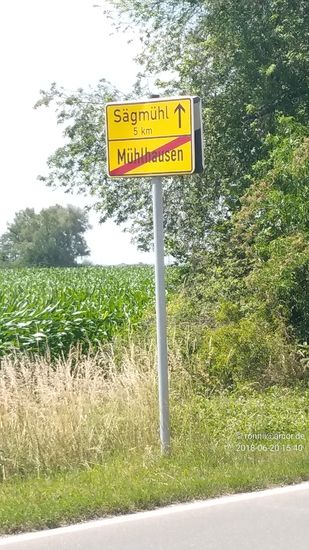 ... gelangte ich über die Ortschaft Mühlhausen in Richtung Gemeinde Rehling.