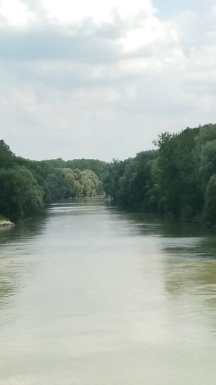 Seitenwechsel am Feldheimer Kraftwerk auf die östliche Lechseite.