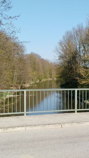 Blick in Flußrichtung