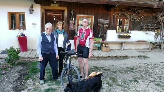 Gutsherr Rudi mit Frau Hanni