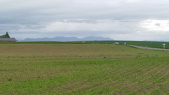Bei optimalem Zoom der letzte Blick dieser Tour in die Bergwelt der oberösterreichischen Voralpen bzw. Ennstaler Alpen mit denen ich gestern und heute in Berührung kam.
Leider nun der optische Fernabschied, indem ich diesen Bergwelten wieder meinen Rücken zukehre und meine Fahrt in Richtung Norden zur Donau fortsetze.