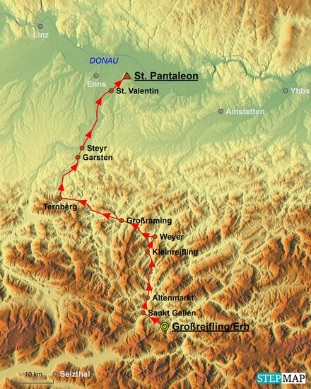 2.Tag 21.5.2019: Großreifling/Erb - St. Pantaleon