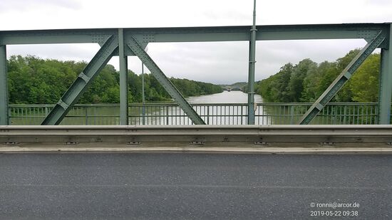 Letzter Blick ennsaufwärts, aber noch ist dieser Fluß der ersten zwei Fahrtage noch nicht Tourgeschichte.