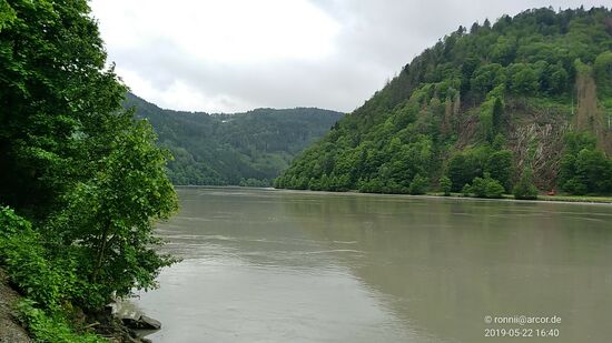 Richtig schön, dieses kurvenreiche Stück Donau zu bereisen.