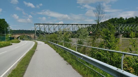 Rückblicke zur Brücke