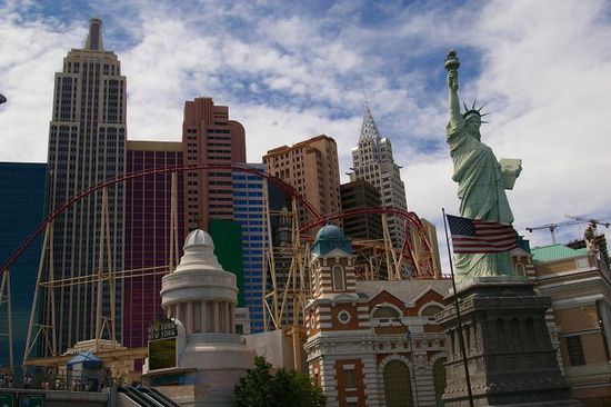 New York New York - mit von mir getesteter Achterbahn